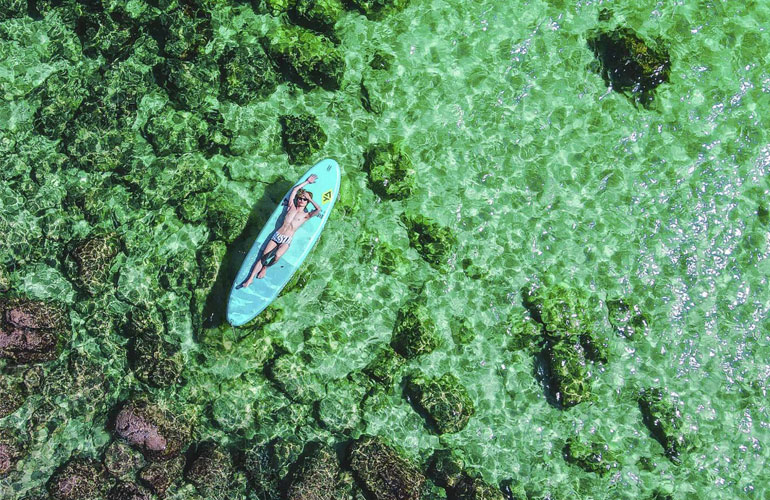 Relax on kayak in Phu Quoc 