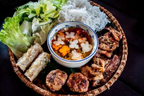 Bun Cha - Hanoi's specialty dish