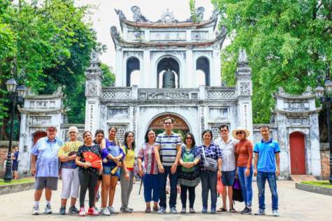 You will visit the Temple of Literature
