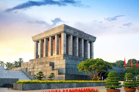 Visit the Ho Chi Minh Complex, a revered cluster of Ho Chi Minh's relics